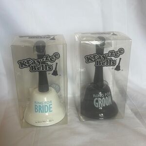 NEW Bride and Groom Bells, Funny Wedding Decor, Wedding Gift Ideas